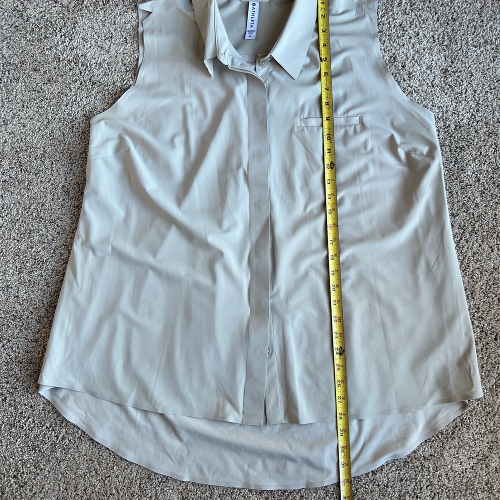 Athleta Women's Urbanite Tank in Light Beige  Size 2X - Picture 8 of 8